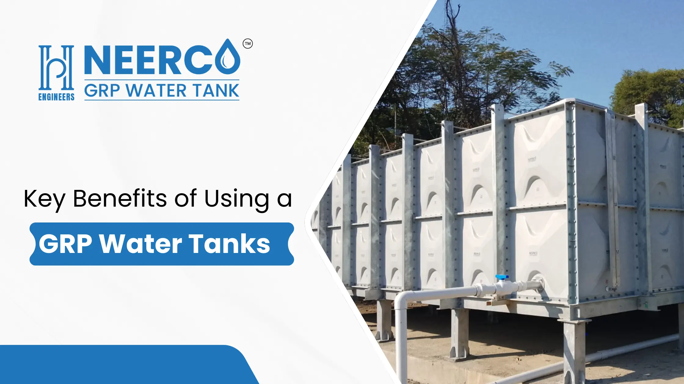 What are the Key Benefits of Using a GRP Water Tanks