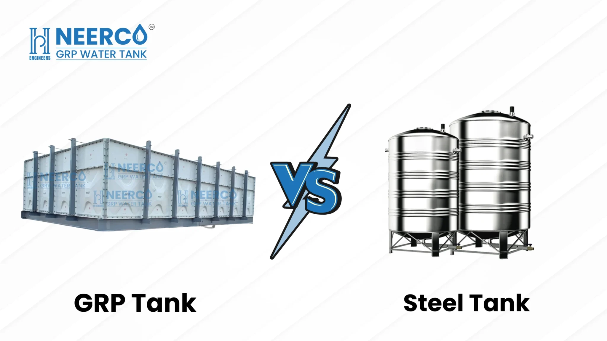 GRP vs Steel Water Tanks: Which One Should You Choose