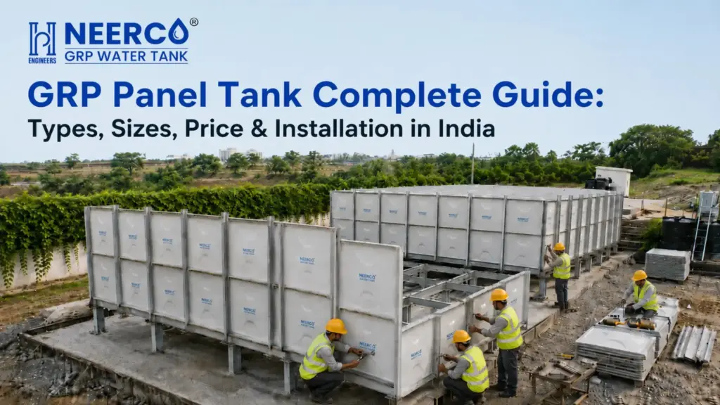 GRP Panel Tank Price, Sizes, Capacity & Installation in India: Complete Guide