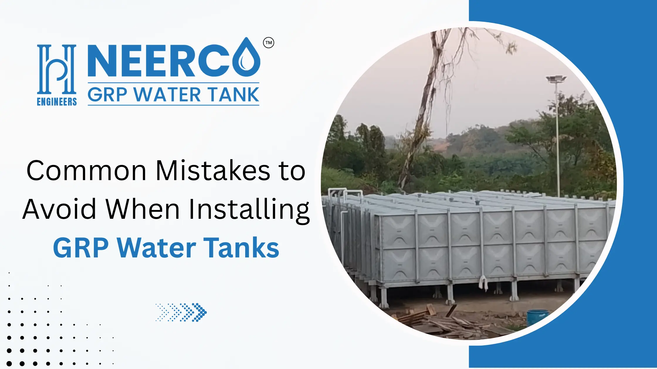 GRP Water Tank Installation Mistakes to Avoid