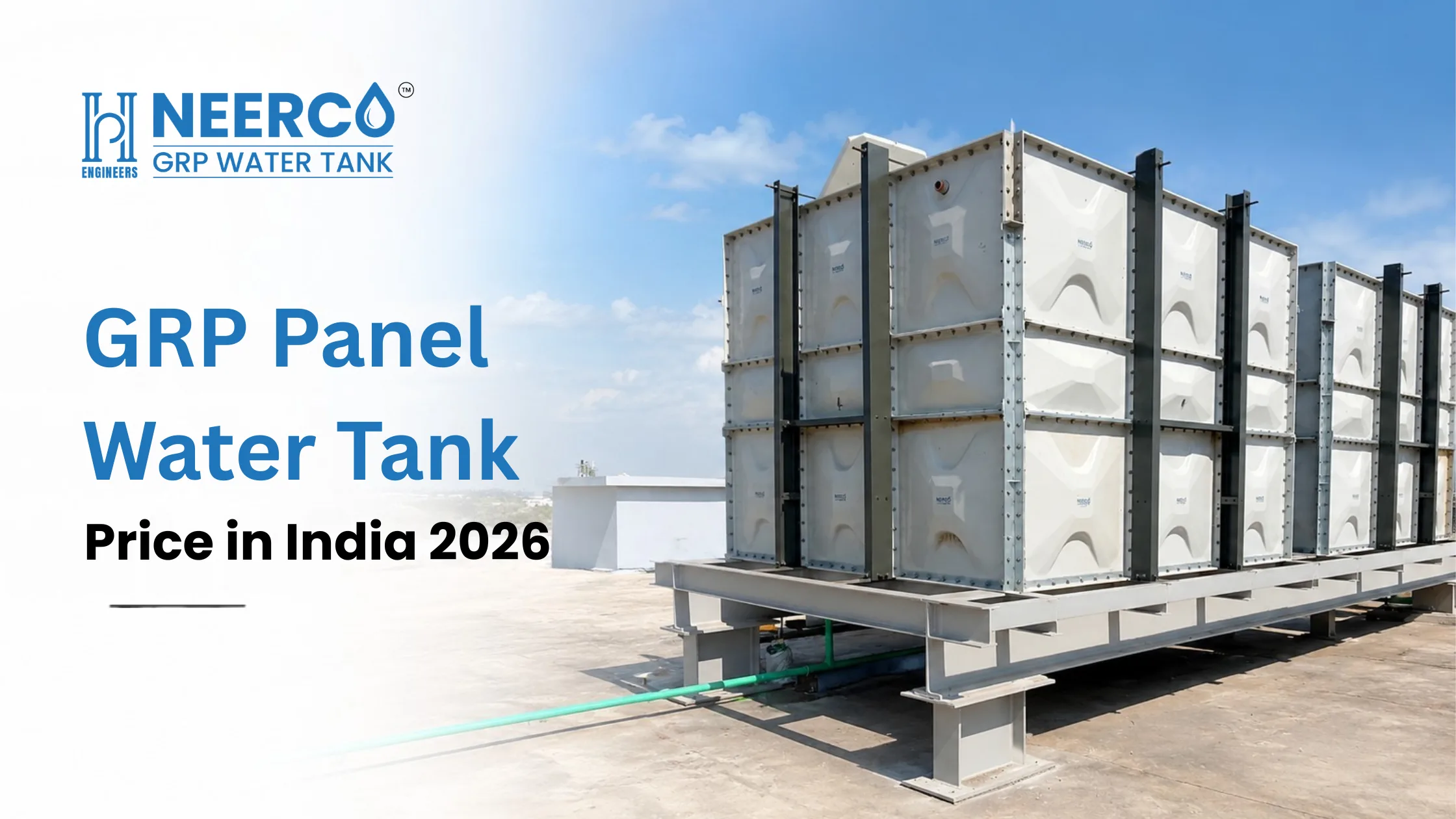 What is the Price of a GRP Panel Water Tank in India in 2026